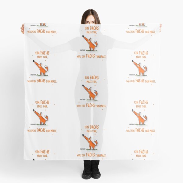 Fuchs -KnochiART Tuch