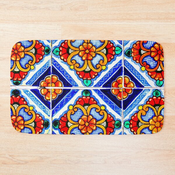 Item preview, PATTERN DESIGN STUDY #70 – Colorful Glazed Ceramic Tiles designed and sold by DEL-Productions.