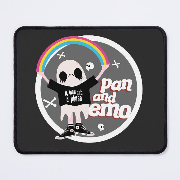 Item preview, Pan and Emo Badge designed and sold by racharanha.