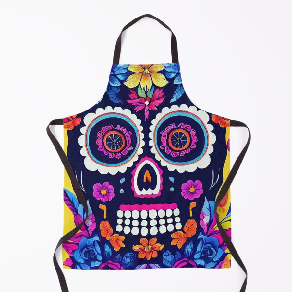 Item preview, Beautiful colorful design of a Dia de Los Muertos skull designed and sold by artofbelletz.