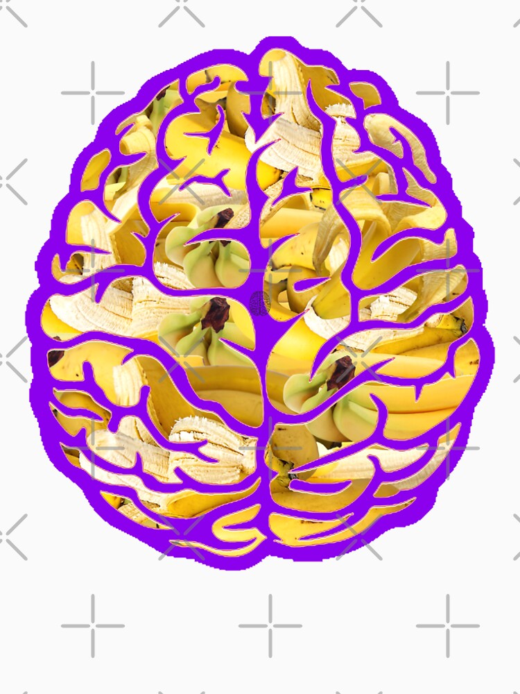 "Banana Brain" Tshirt by MrHandsome Redbubble