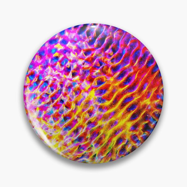 Item preview, PATTERN DESIGN STUDY #73 – Vibrational Patterns in Red Yellow Orange Blue Purple designed and sold by DEL-Productions.
