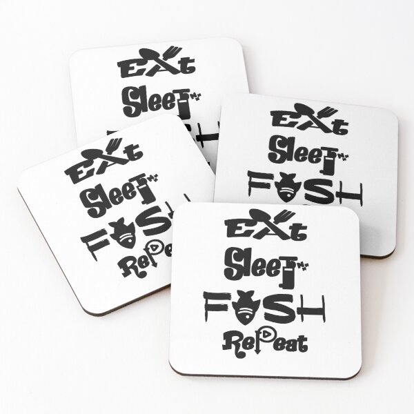 Item preview, Eat sleep fish repeat,V2.  designed and sold by Chakilogy.