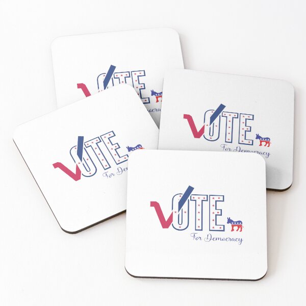 Item preview, Vote democratic for democracy designed and sold by Politics-Corner.