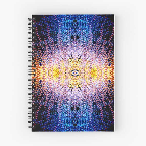 Item preview, PATTERN DESIGN STUDY #74 – Vibrational Patterns in Yellow Blue Black designed and sold by DEL-Productions.