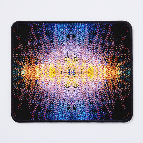 Item preview, PATTERN DESIGN STUDY #74 – Vibrational Patterns in Yellow Blue Black designed and sold by DEL-Productions.