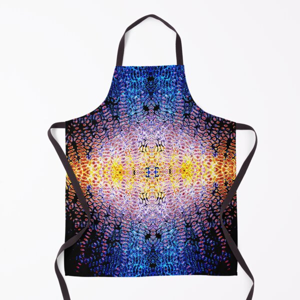 Item preview, PATTERN DESIGN STUDY #74 – Vibrational Patterns in Yellow Blue Black designed and sold by DEL-Productions.