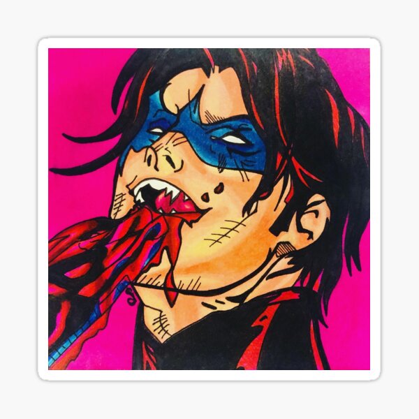 Item preview, Vampire Dick Grayson/Nightwing designed and sold by Chel-art-trac.