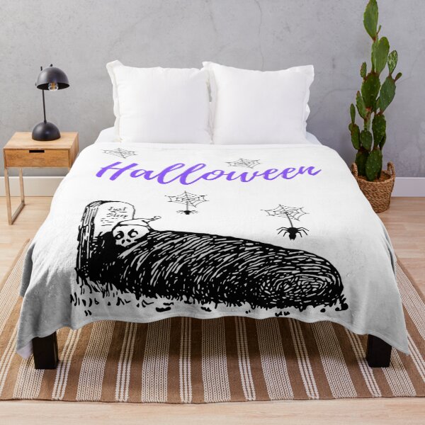 Item preview, Funny Halloween, Skeleton Sleep, Funny Skeleton, Halloween funny skeleton sleep designed and sold by Dven-Clothes.