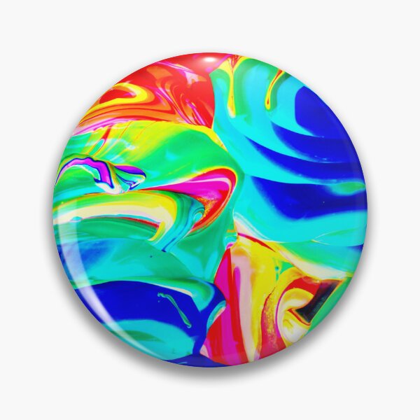 Item preview, PATTERN DESIGN STUDY #78 – Multicolored Paint Swirls in Two Columns designed and sold by DEL-Productions.