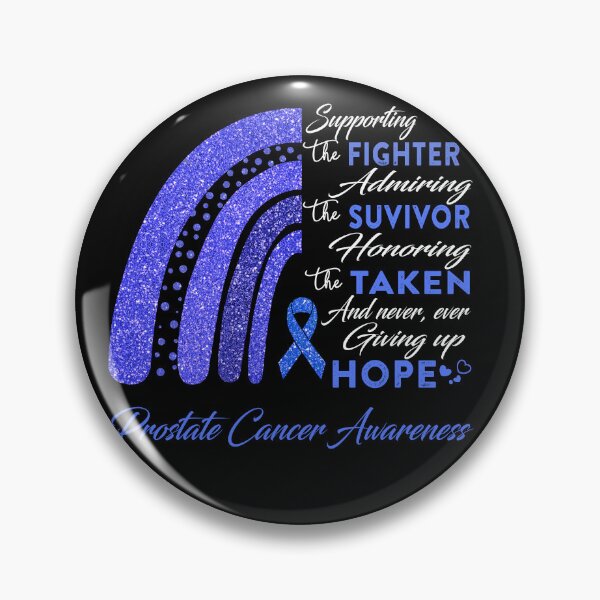 Item preview, Prostate Cancer Warrior Supporting Fighter Prostate Cancer Awareness designed and sold by Gillosina.