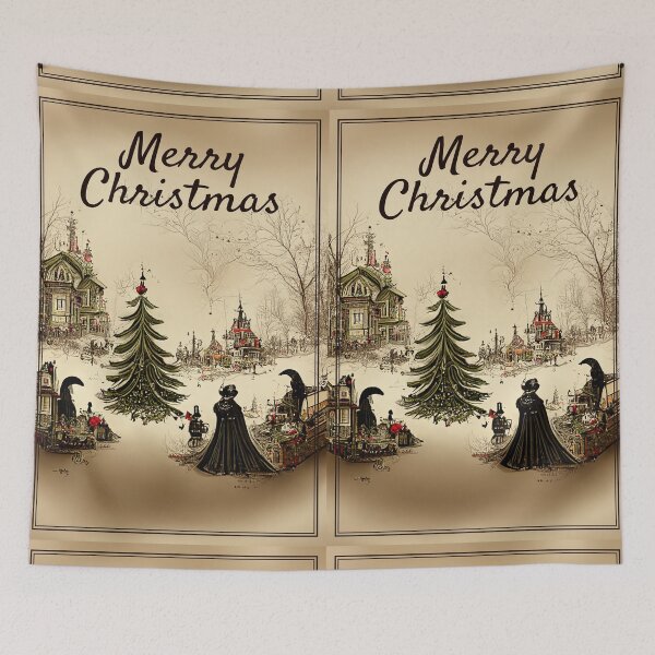Item preview, Victorian Merry Christmas Greetings designed and sold by JinxedMonster.