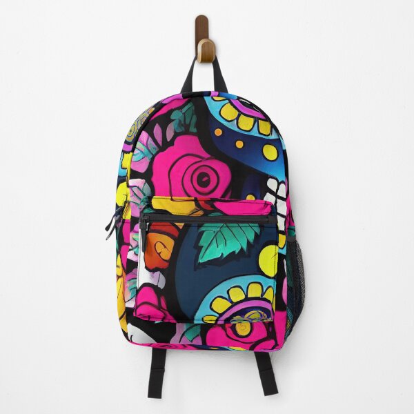 Item preview, Beautiful colorful design of a Dia de Los Muertos skull designed and sold by artofbelletz.