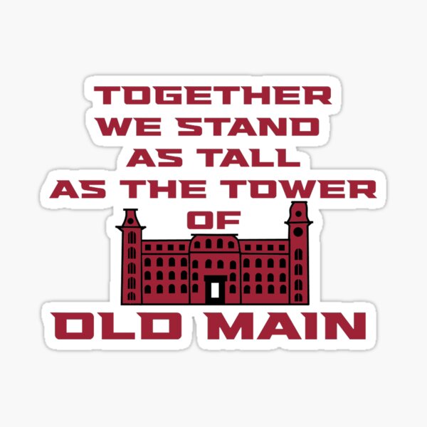 Item preview, Together We Stand as Tall as the Tower of Old Main designed and sold by awsomehog1.