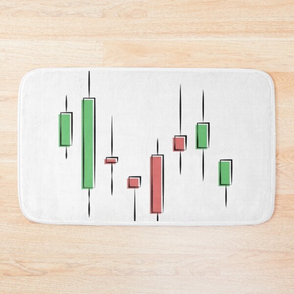Item preview, Candlestick Stock Market Graphic. designed and sold by ouhaga.