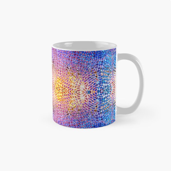Item preview, PATTERN DESIGN STUDY #80 – Vibrational Patterns in Gold Red Blue designed and sold by DEL-Productions.