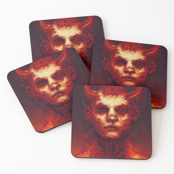 Item preview, Devil portrait 3 designed and sold by CEVmemories.