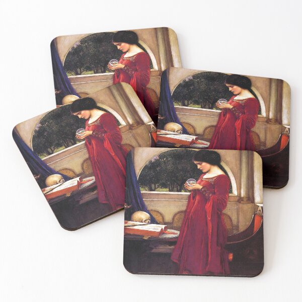 Item preview, John William Waterhouse "The Crystal Ball" designed and sold by Alexandra Dahl.