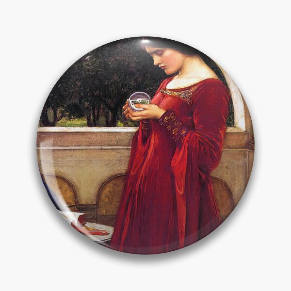 Item preview, John William Waterhouse "The Crystal Ball" designed and sold by Alexandra Dahl.