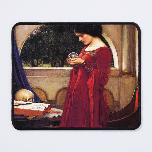 Item preview, John William Waterhouse "The Crystal Ball" designed and sold by Alexandra Dahl.
