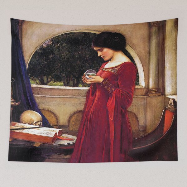 Item preview, John William Waterhouse "The Crystal Ball" designed and sold by Alexandra Dahl.