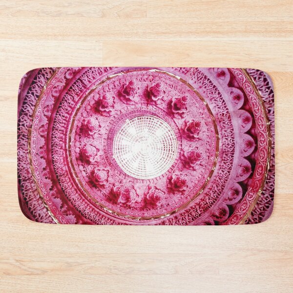 Item preview, PATTERN DESIGN STUDY #82 – Circles of Hot Pink Lace Trim designed and sold by DEL-Productions.