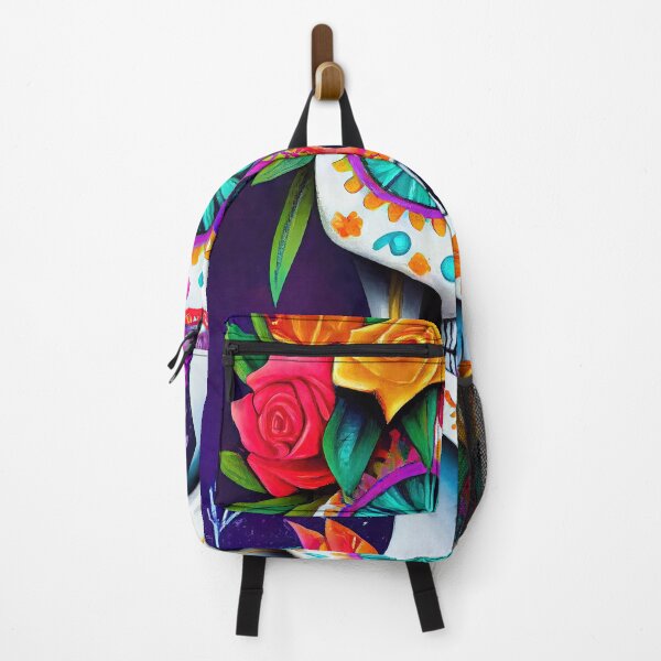 Item preview, Beautiful colorful design of a Dia de Los Muertos skull designed and sold by artofbelletz.
