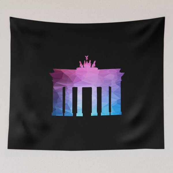 Item preview, Brandenburg Gate Polygon designed and sold by Shirtey.