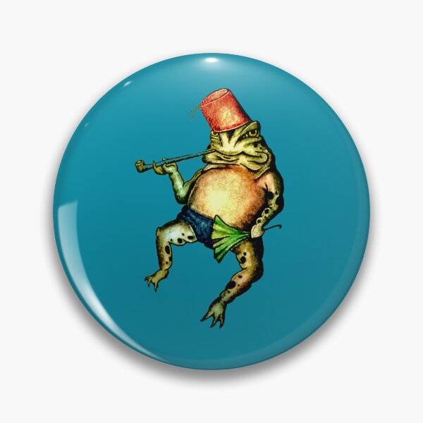 Item preview, Frog With A Pipe And A Fez designed and sold by VictorIos.