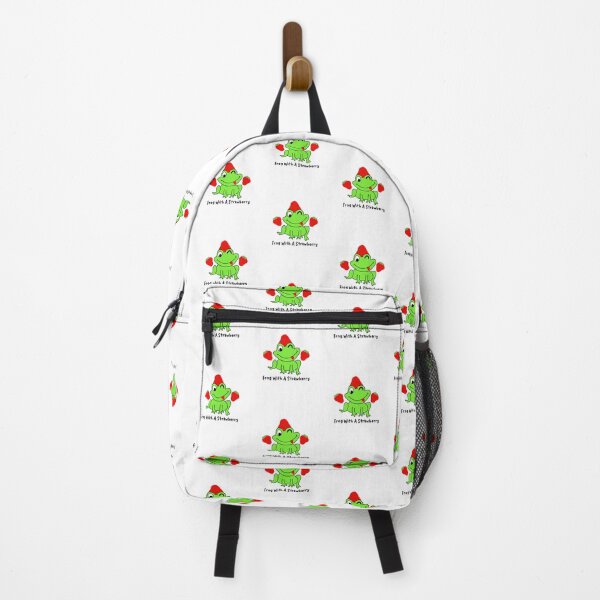 Item preview, Frog with a strawberry designed and sold by Shahd Design.