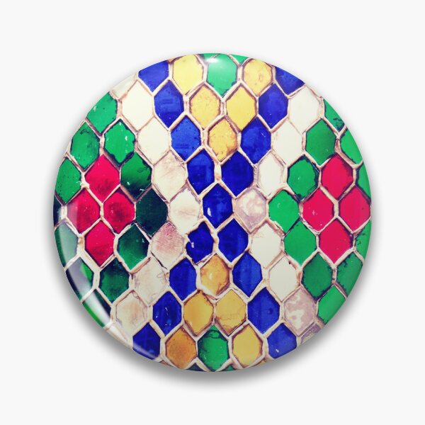 Item preview, PATTERN DESIGN STUDY #86 – Multicolored Diamond Mosaic designed and sold by DEL-Productions.