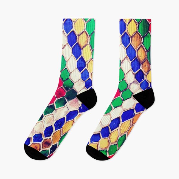 Item preview, PATTERN DESIGN STUDY #86 – Multicolored Diamond Mosaic designed and sold by DEL-Productions.