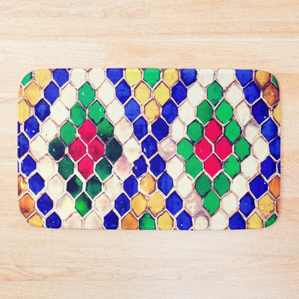 Item preview, PATTERN DESIGN STUDY #86 – Multicolored Diamond Mosaic designed and sold by DEL-Productions.