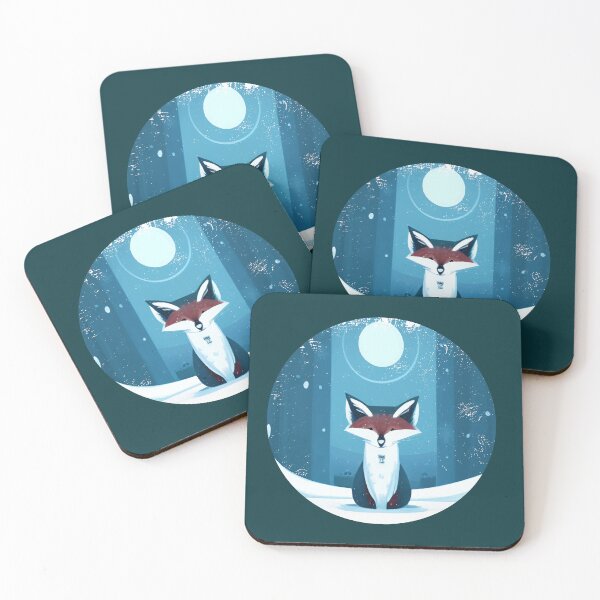Artikelvorschau, Schneefuchs Winter entworfen und verkauft von PixyDesign.