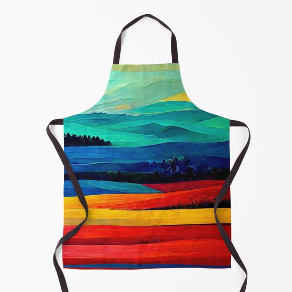 Item preview, Painting of Colored Mountains of Canada designed and sold by Flower1water.
