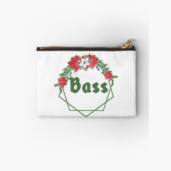 Item preview, CHRISTMAS FLORAL BANNER BASS designed and sold by 4YourThoughts.