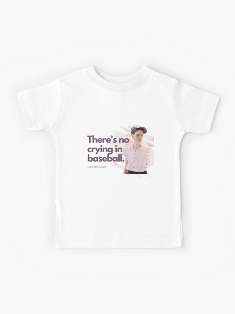 Toddler No Crying in Baseball T