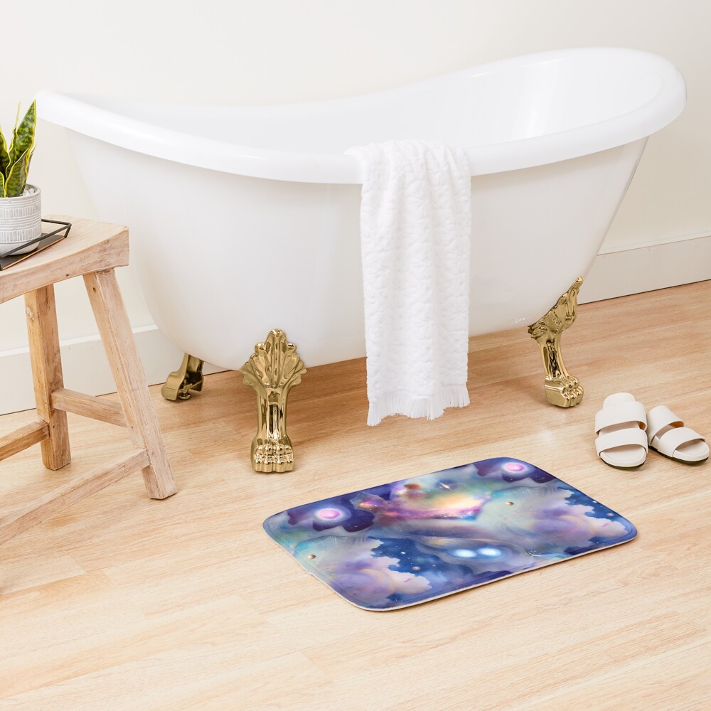 Item preview, Bath Mat designed and sold by PinterPattern.