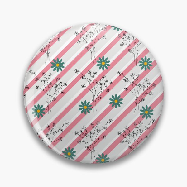 Item preview, Vintage kawaii Flower Fusion with Lines pattern designed and sold by Swagmode.