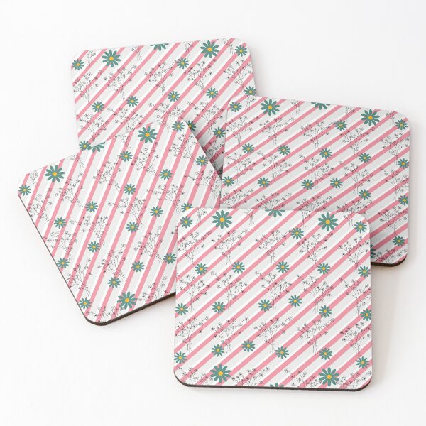 Item preview, Vintage kawaii Flower Fusion with Lines pattern designed and sold by Swagmode.