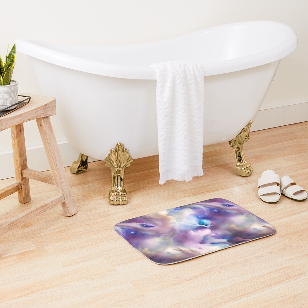 Aperçu de l'œuvre Tapis de bain créée et vendue par PinterPattern.