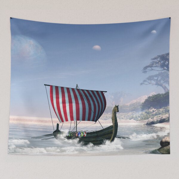 Item preview, Wonderful longboat, vikking ship designed and sold by nicky2342.