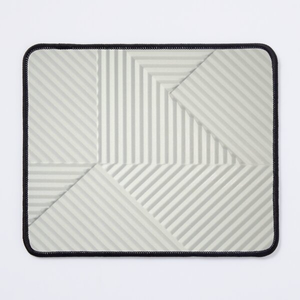 Item preview, PATTERN DESIGN STUDY #90 - White Diagonals of Grooves on Tiles designed and sold by DEL-Productions.