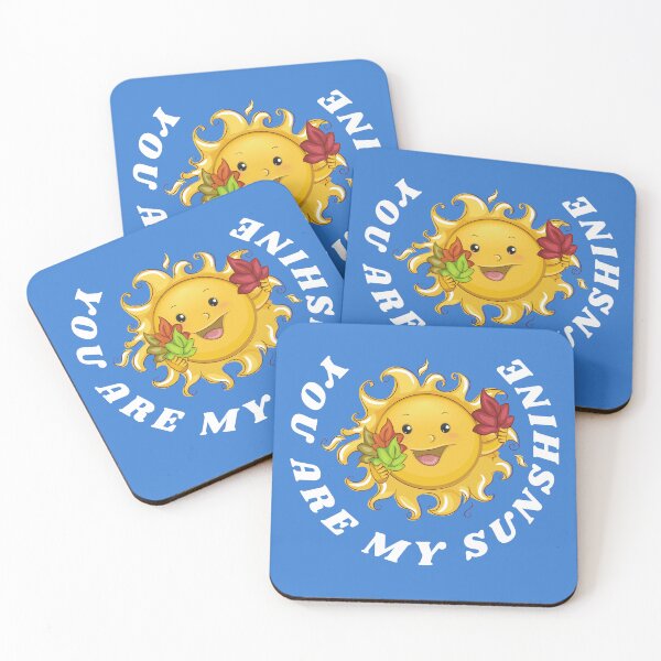 Item preview, You Are My Sunshine Cute Cartoon Quote N3 designed and sold by iziskosmos.