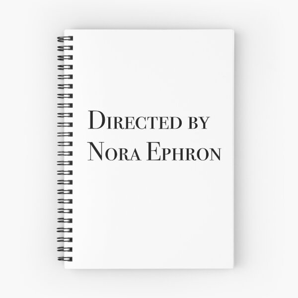 Item preview, Dirigida por Nora Ephron designed and sold by graceannej.
