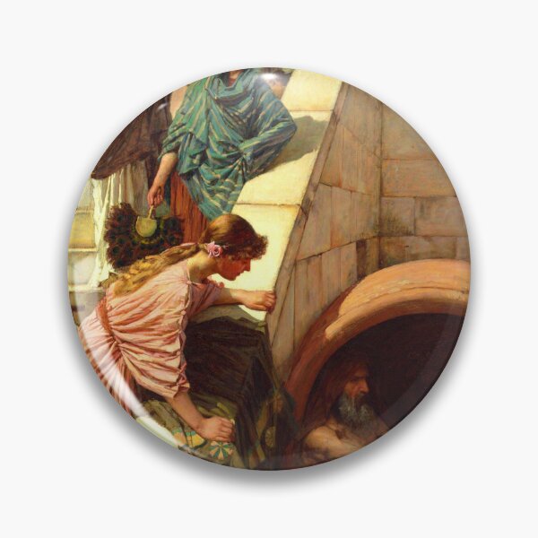 Item preview, John William Waterhouse "Diogenes" designed and sold by Alexandra Dahl.
