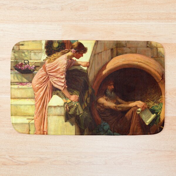 Item preview, John William Waterhouse "Diogenes" designed and sold by Alexandra Dahl.