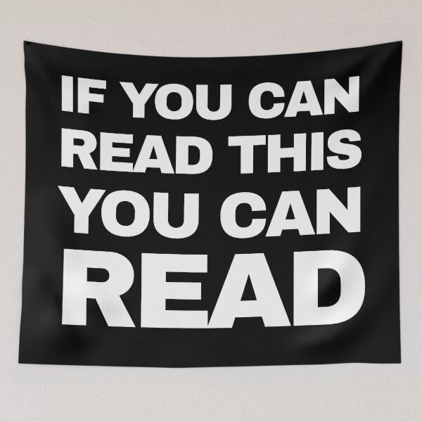 Item preview, If You Can Read This You Can Read designed and sold by SarcasticWords.