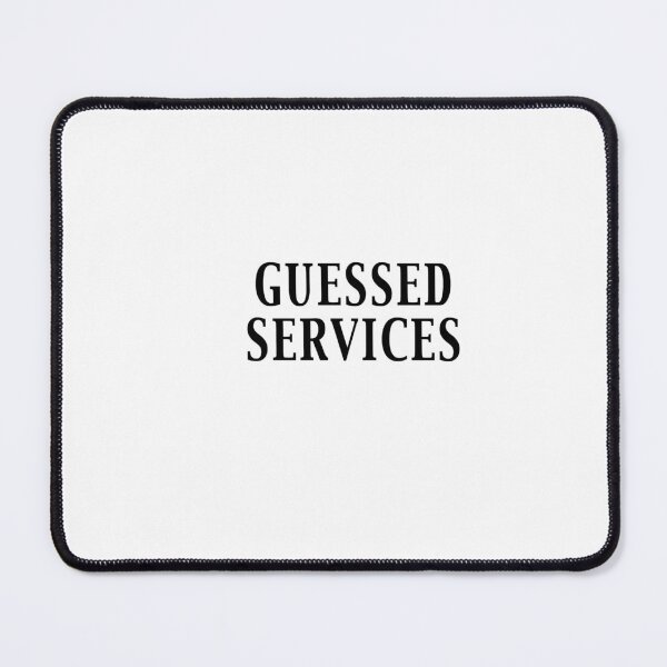 Item preview, GUESSED SERVICES designed and sold by Marcus-Rufus.