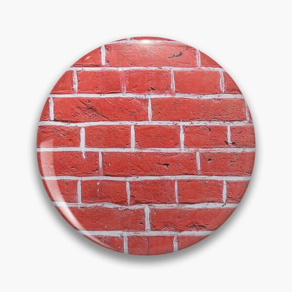 Item preview, Red Wall Bricks Holes Cracks designed and sold by buzztop.